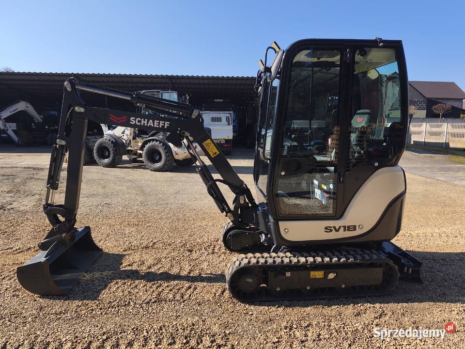 Yanmar SV18 Schaeff SV18 Minikoparka 39 mth śląskie Częstochowa sprzedam