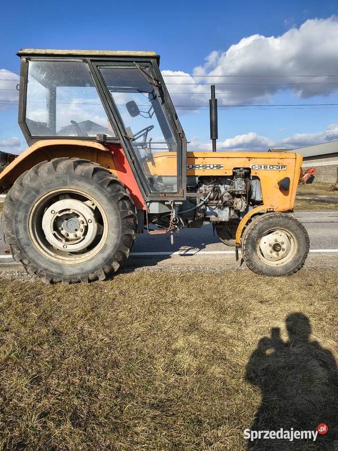 ciągnik C360 3P Skrzynia biegów Manualna