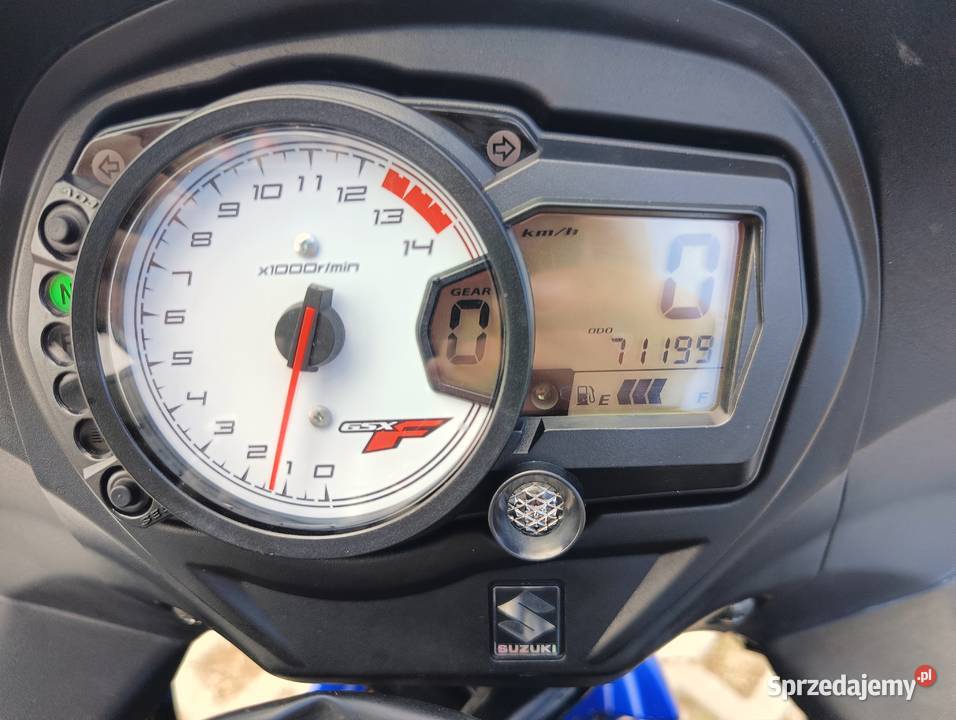 Suzuki GSX 650 F 2007 Kufer oplot stal alarm mazowieckie