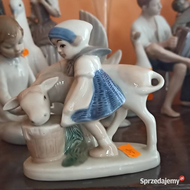 Figurką dziewczynka z gąskami Syg Import Gdańsk sprzedam