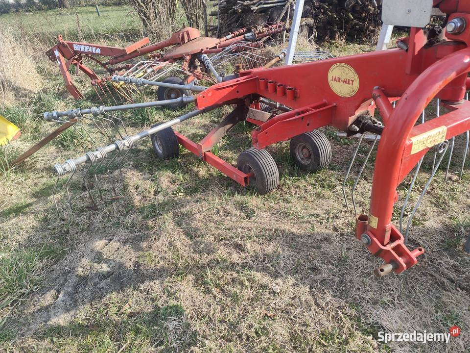Zgrabiarka jarmet Tandem uszkodzony pomorskie Nowa Karczma sprzedam