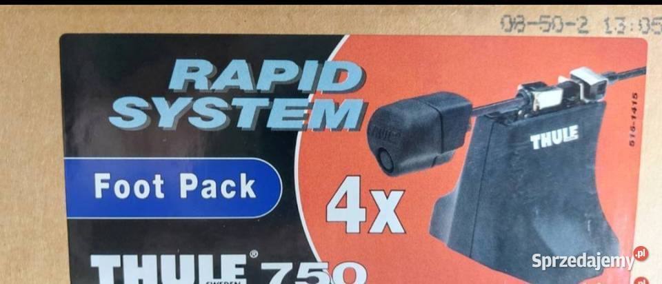 Thule 750 Stopy Rapid System mazowieckie Sochaczew sprzedam