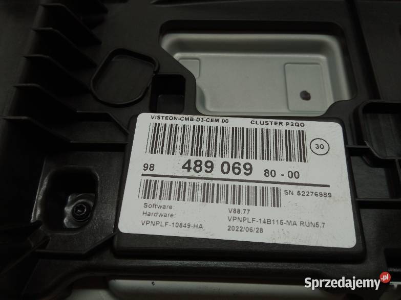 WYŚWIETLACZ 9848906980 Opel Mokka Liczniki i zegary