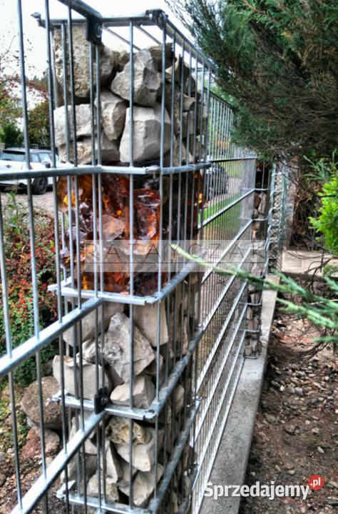 Słupek gabionowy wys 100m Gabion Gambion Gibon Ogrodzenia i bramy Toruń