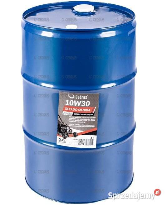 OLEJ SILNIKOWY CEDRUS 10W30 BECZKA 60L DO Opalenica