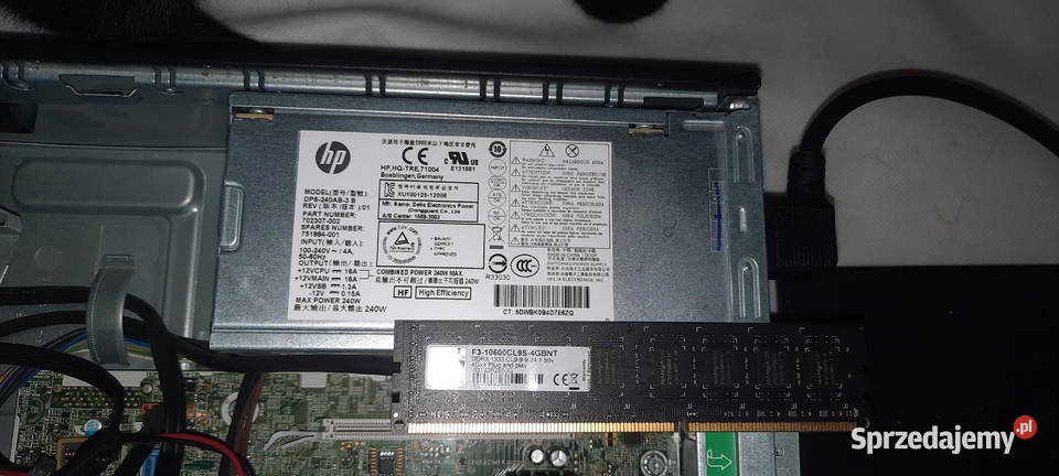HP EliteDesk 800 G1 SFF Intel G3220 2x30GHz 4GB lubuskie Gubin