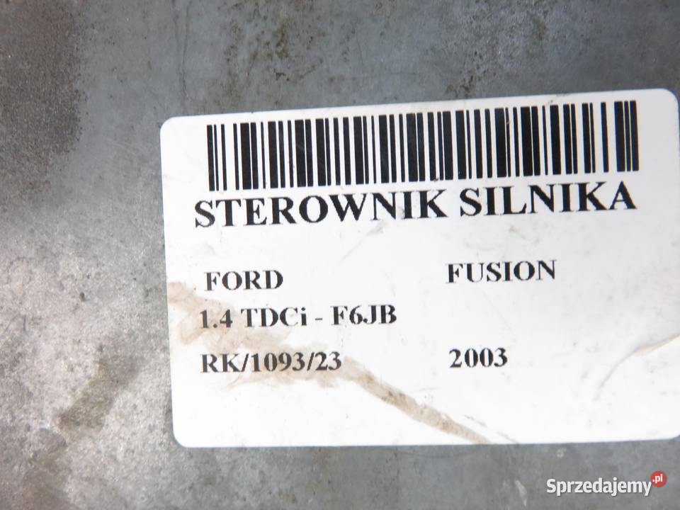 STEROWNIK FUSION 14 TDCi 3N1112A650AA 5ws40070a