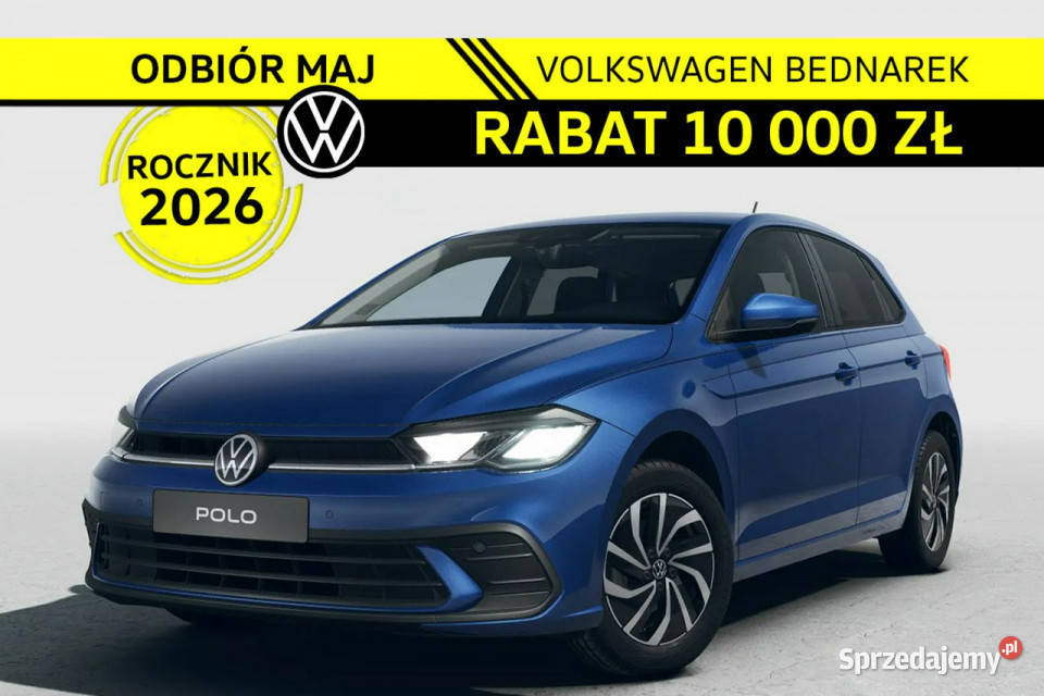 Volkswagen Polo Life Plus 10 TSI 95 Odbiór Maj Łódź sprzedam