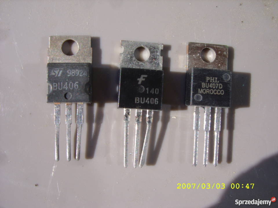 Tranzystor BU 406 STnieuzywany Wołów sprzedam