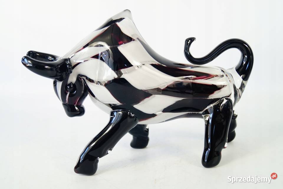 MURANO style BYK Byczek figura hossa wielkopolskie sprzedam