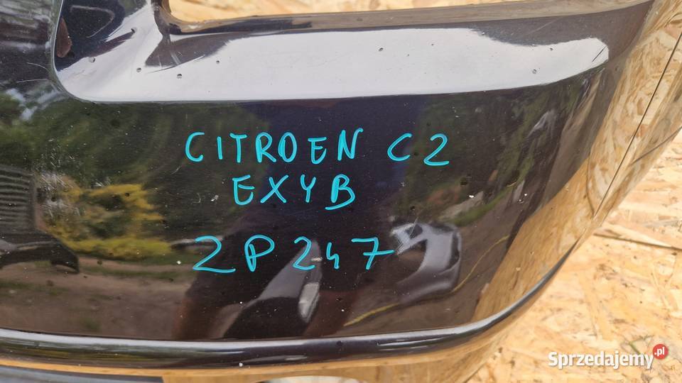 CITROEN C2 EXYB ZDERZAK PRZÓD PRZEDNI HALOGEN Słowikowo sprzedam