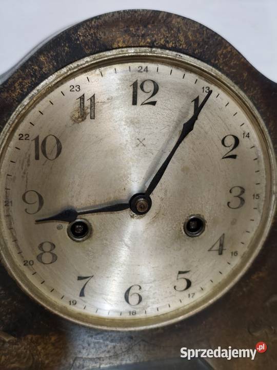 Zegar Napoleon kominkowy metal Rząska sprzedam