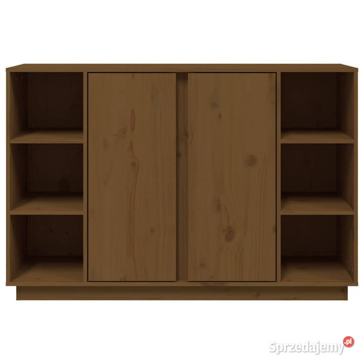 Szafka miodowy brąz 120x35x80 lite drewno Warszawa sprzedam