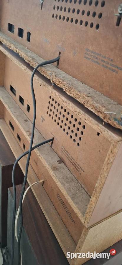 Glosniki radia gramofon prl Dąbrowa Górnicza