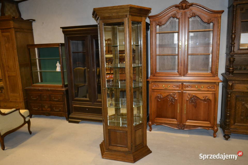 witryna stylowa lustra dąb Będzin