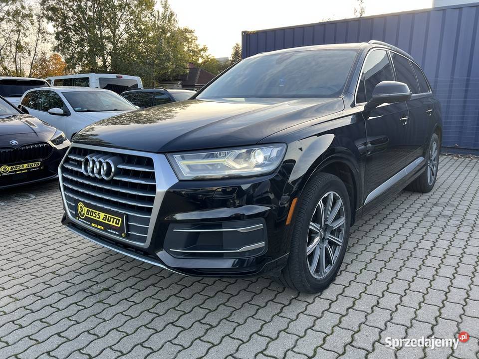Audi Q7 2017 20 podgrzewane fotele Warszawa