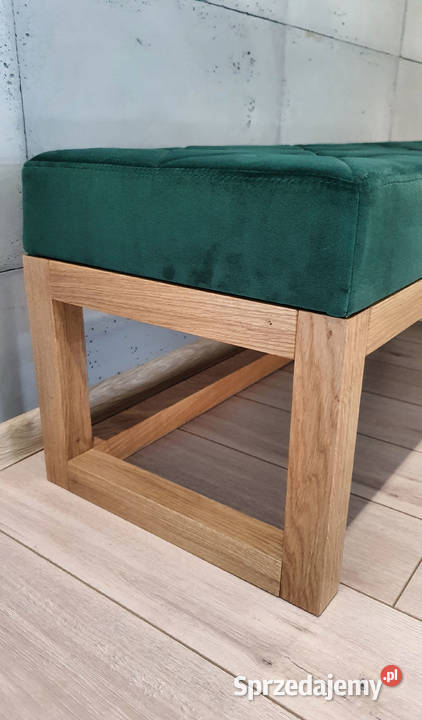 Ławka Loft 1 siedzisko tapicerowane do