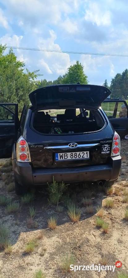 Hyundai tucson z gazem 2007r Warszawa