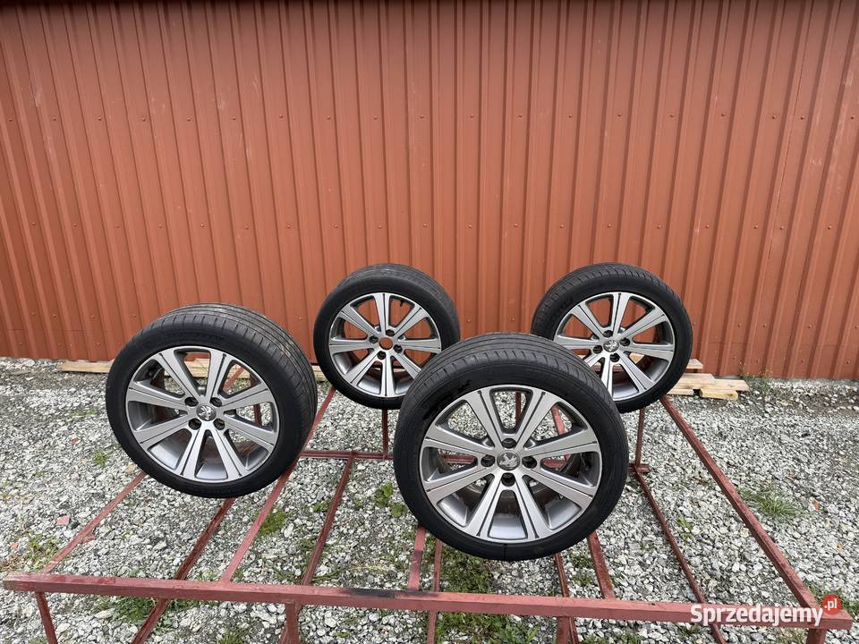 Alufelgi Peugeot 17 4x108 75J ET32 Czujniki Świdnica Polska