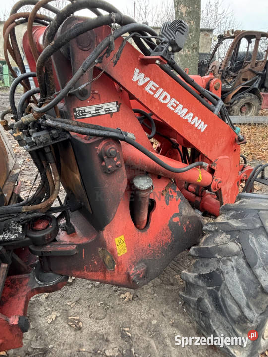 Weidemann 2006 2000 Karetka Wysięgnik Podnośnik wielkopolskie Jastrzębniki