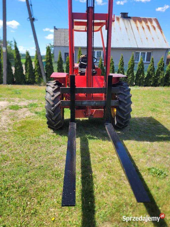 Wózek widłowy terenowy manitou mb20 klimatyzacja Wózki widłowe Motoryzacja