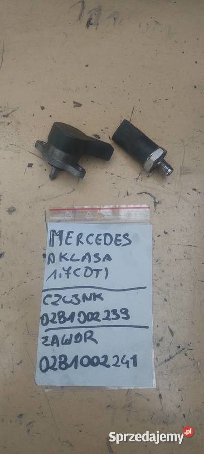 MERCEDES A KLASA W168 17cdti czujnik paliwa Czujniki Kielce sprzedam