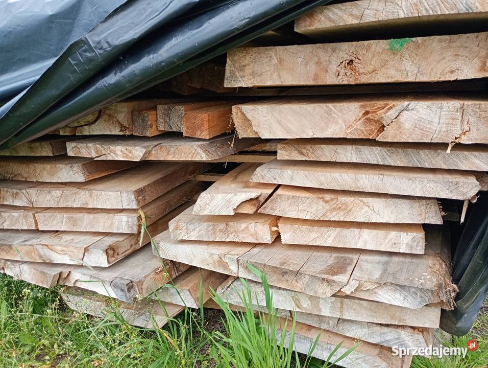 Deski cięte z sokory dł45m Osieck pod Grabinką sprzedam