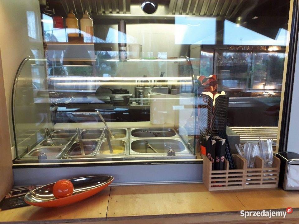 Przyczepa gastronomiczna z wyposażeniem Bielkówko