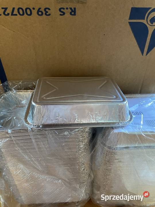 Karton Foremki aluminiowe 580 ml 600 Hurtowa sprzedam