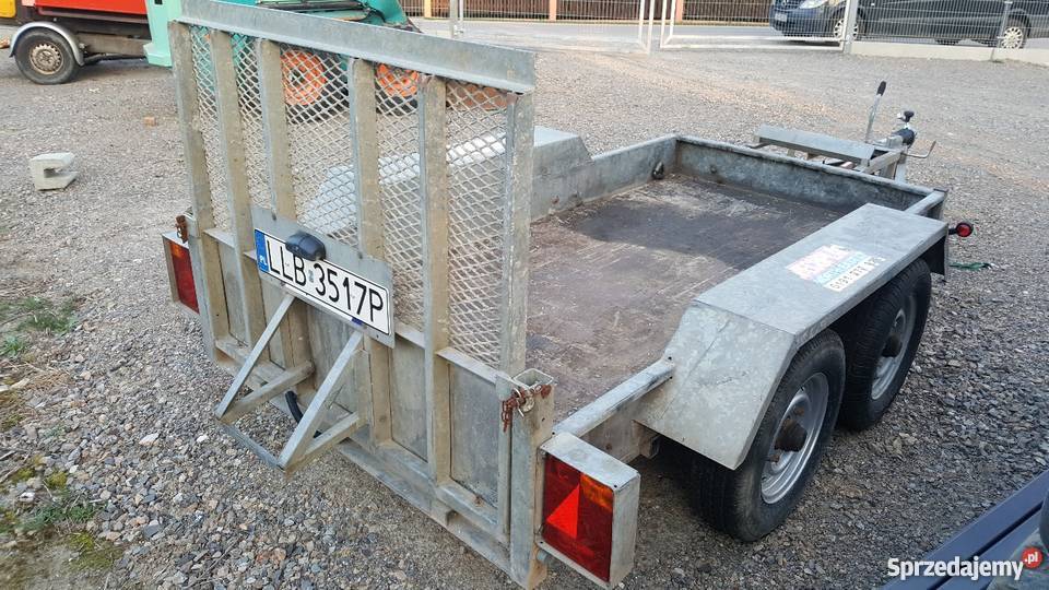 Przyczepa Indespension 27t angielska b solidna f Lubartów