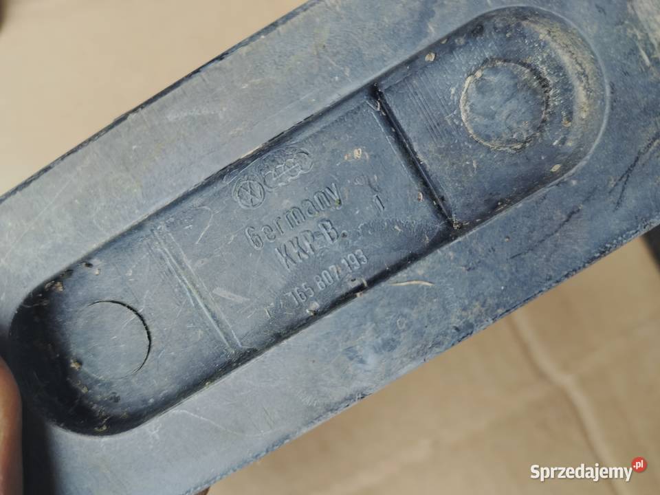 GOLF 2 JETTA 2 ŚLIZG ŚLIZGI ZDERZAKA 165807193