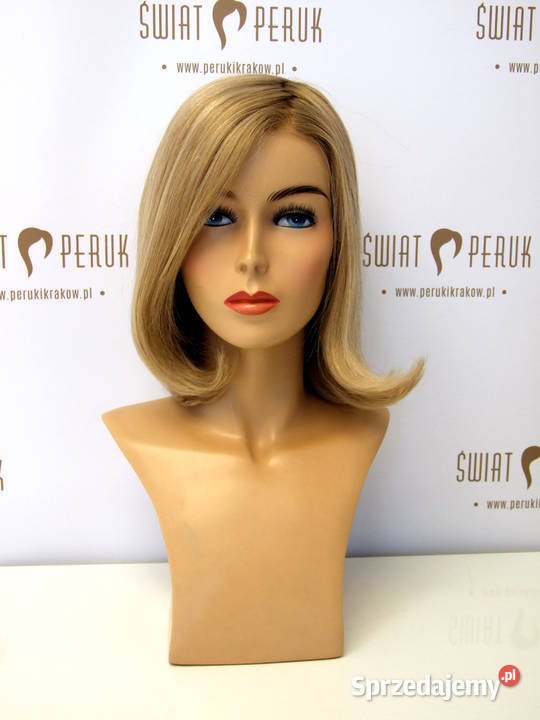 Peruka krótka z włosa naturalnego Kielce