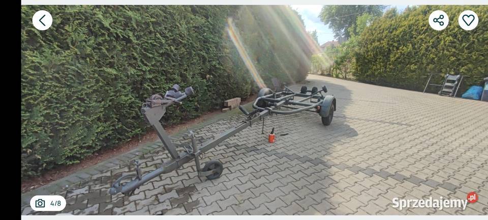 Przyczepa podlodziowa