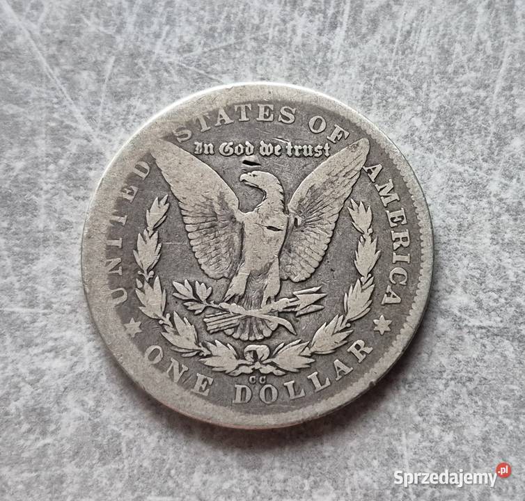 2 USA srebro 1 Dollar 1878 r CC Wola Kruszyńska