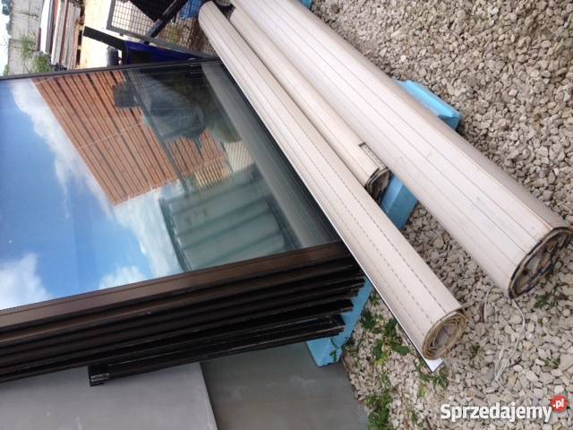 OKNA ALUMINIOWE 8 na PATIO ALTANA OGRÓD ZIMOWY a Drzwi i okna