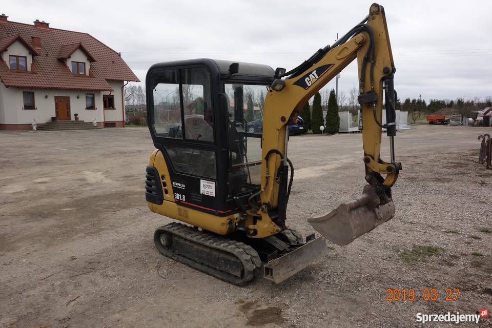 minikoparka CAT 3018 pomorskie Chojnice sprzedam