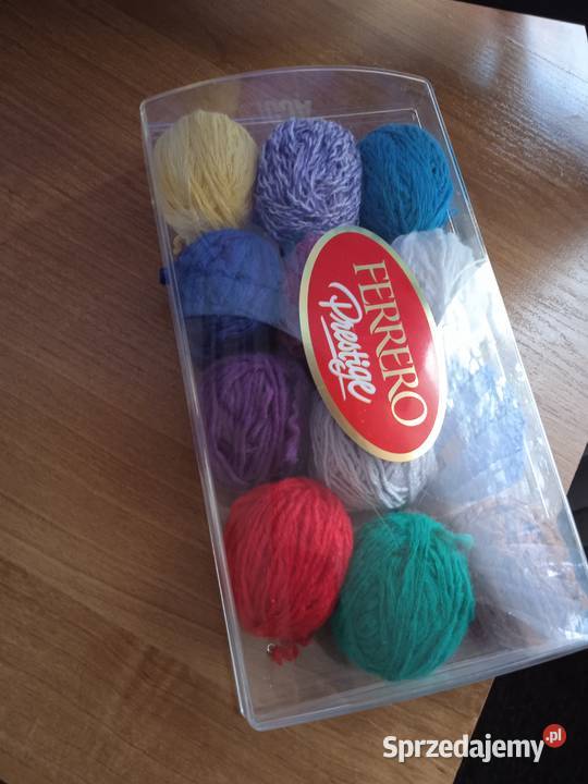 Kolorowa włóczka na robótki szydełkowe na druty Kraków