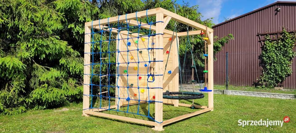 HUŚTAWKA PLAC ZABAW MAŁPI GAJ ZJEŻDŻALNIA Huśtawki