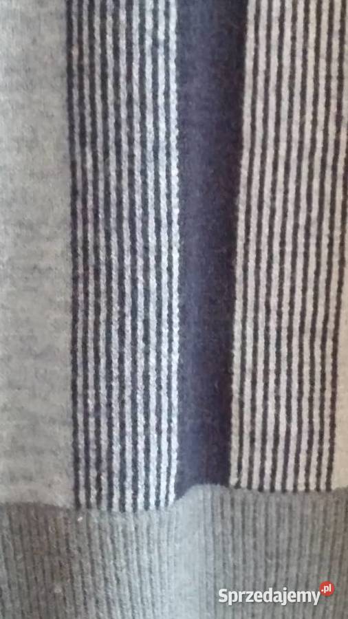 Piękny duży męski sweter XL2XL wełna z acrylem Moda i Styl śląskie Sosnowiec
