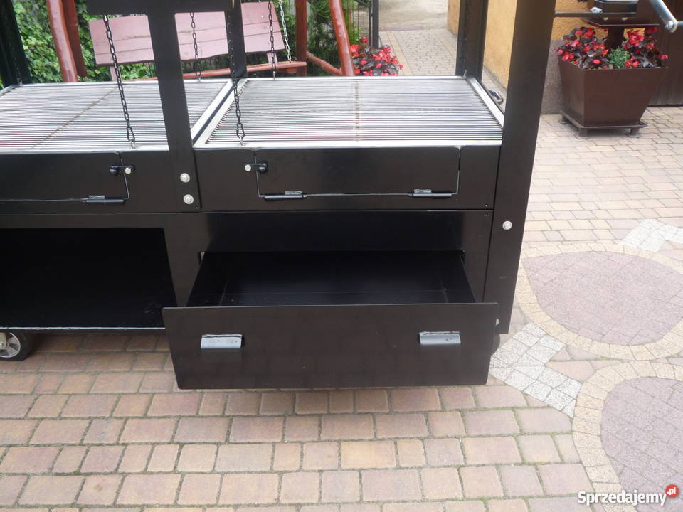Grill gastronomiczny cateringowy blacha 6mm Grillowanie wielkopolskie Damasławek