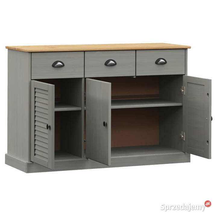 Szafka z szufladami VIGO 113x40x75 szara lita mazowieckie Warszawa