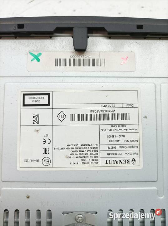 RADIO 281150954R Dacia Dokker I 2012