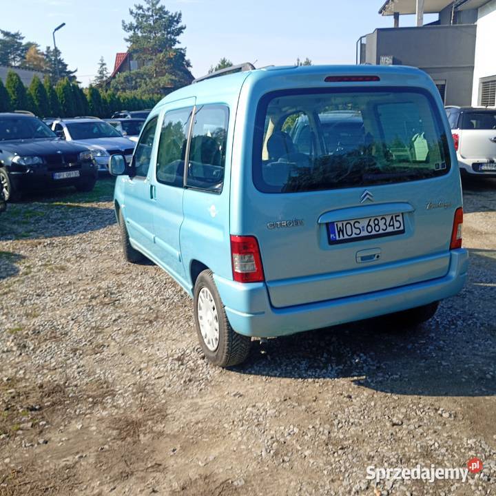 Citroen Berlingo multispace benzyna gaz Łuków sprzedam