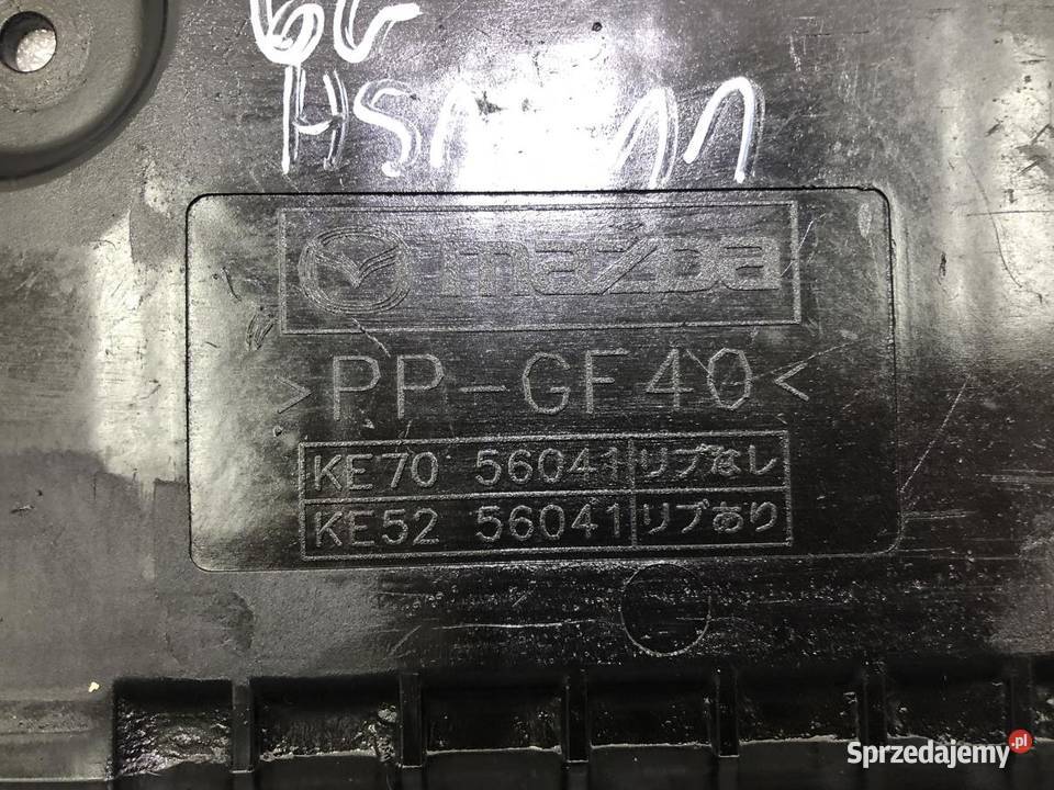 PODSTAWA AKUMULATORA KE7056041 MAZDA 6 GJ wielkopolskie sprzedam