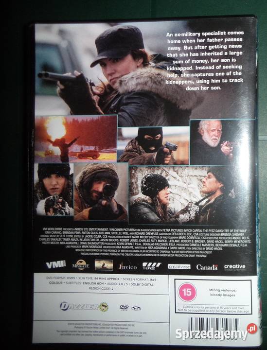 Film Daughter of the Wolf DVD ANG Gina Carano Rzeszów