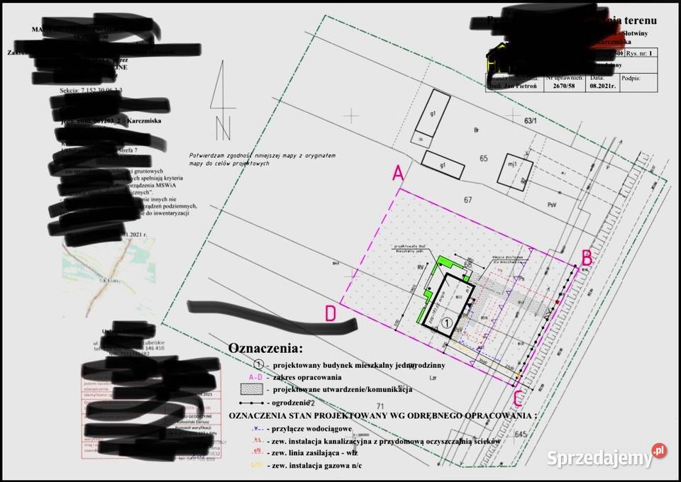 Dom na działce 96 arów mekintosz 10 Słotwiny