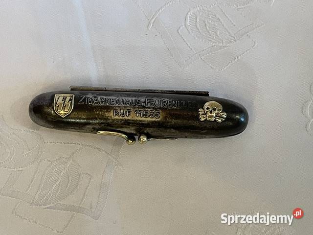 Etui na cygara III Rzesza SS Totenkopf Kraków sprzedam