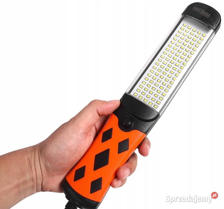 LATARKA WARSZTATOWA 100 DIOD LED 20W 230V DŁUGI