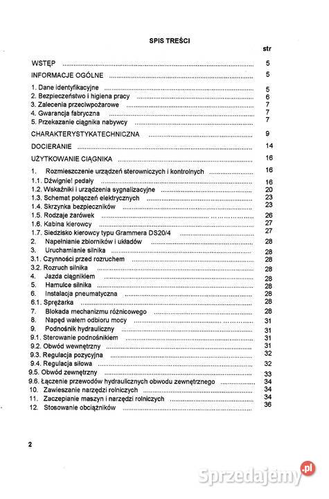 Ursus c362 instrukcja obsługi miękka podkarpackie Stalowa Wola sprzedam