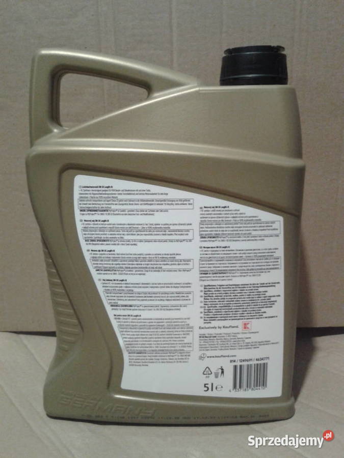 Olej silnikowy 5W30 LONGLIFE III synteza HC Wołczyn